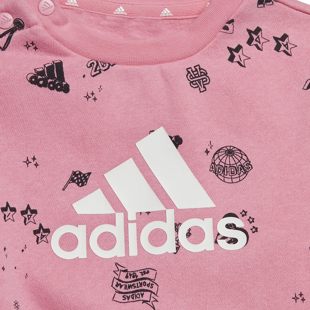 adidas Ensemble Brand Love Q3  - Filles, bambin