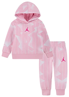 Jordan Essential Fleece Pullover Set  - Girls' Preschool