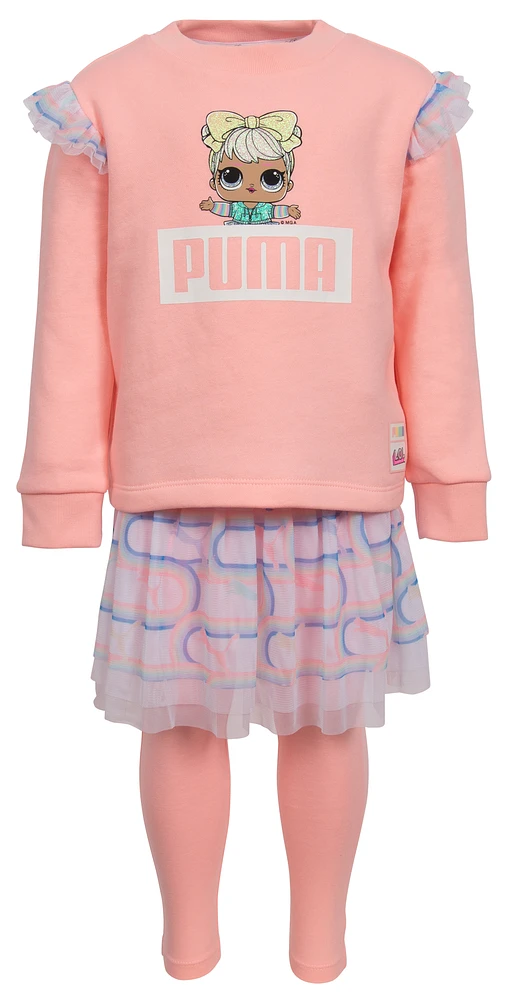 PUMA LOL Fleece Crewneck & Legging Set  - Girls' Toddler