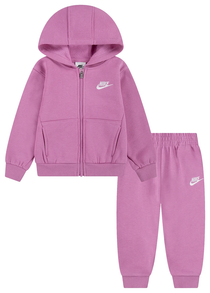 Nike NSW Club Fleece  T-Shirt Set - Girls' Toddler