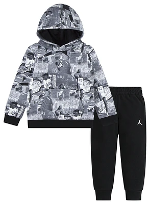 Jordan Brooklyn Fleece AOP Set  - Boys' Preschool