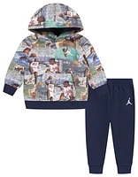 Jordan Brooklyn Fleece AOP Set  - Boys' Preschool