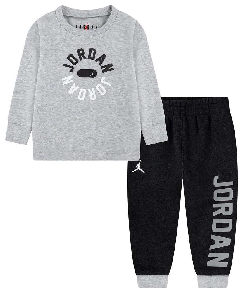 Jordan Long Sleeve Pant Set  - Boys' Preschool