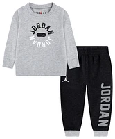 Jordan Long Sleeve Pant Set  - Boys' Preschool