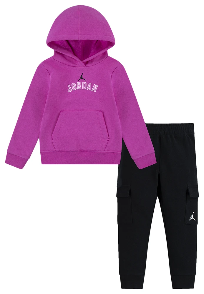 Jordan Y2K Fleece Pullover Set  - Girls' Preschool