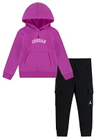 Jordan Y2K Fleece Pullover Set  - Girls' Preschool