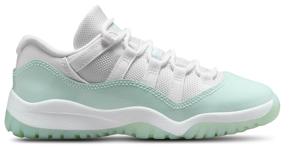 Jordan Girls Retro 11 Low - Girls' Preschool Shoes White/Igloo