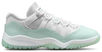 Jordan Girls Retro 11 Low - Girls' Preschool Shoes White/Igloo