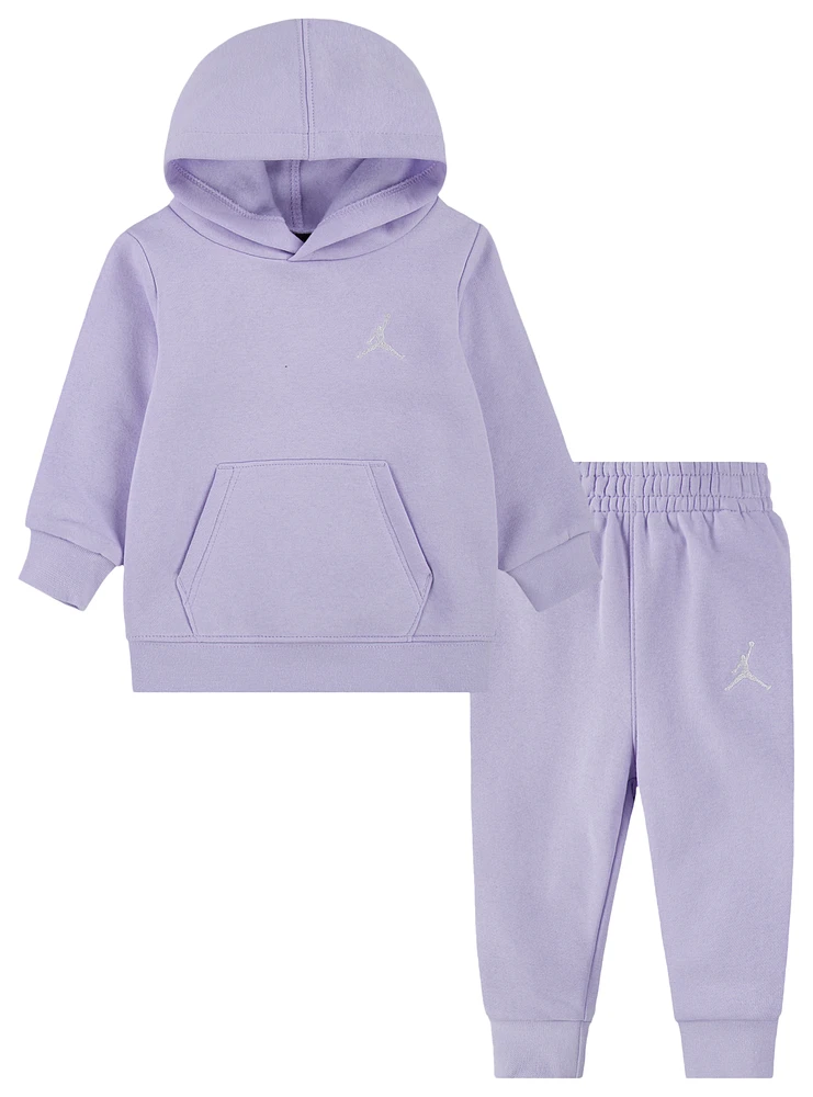 Jordan Essential Fleece Pullover Set  - Girls' Preschool