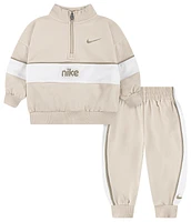 Nike Ensemble avec pantalon à glissière 1/4 E1D1 - Garçons, maternelle