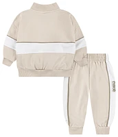 Nike Ensemble avec pantalon à glissière 1/4 E1D1 - Garçons, maternelle