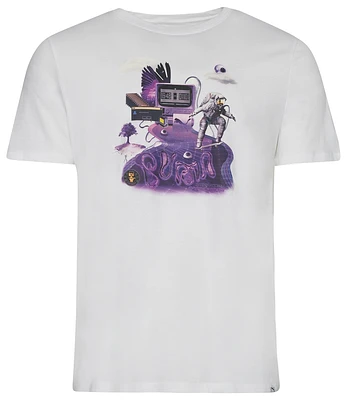 Puma Mens Retroverse T-Shirt - White/Multi
