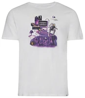 PUMA Mens PUMA Retroverse T-Shirt - Mens Puma White/Multi Size XXL