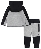 Nike Ensemble avec haut à glissière pleine longueur en molleton Tech - Garçons, maternelle