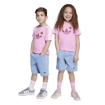 adidas Ensemble t-shirt et short en jean Minecraft GFX - Garçons, maternelle