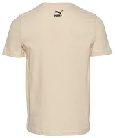 PUMA Mens PUMA Super Puma No. 1 T-Shirt - Mens Beige/Multi Size XXL