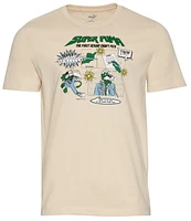 Puma Mens Super No. 1 T-Shirt - Beige/Multi