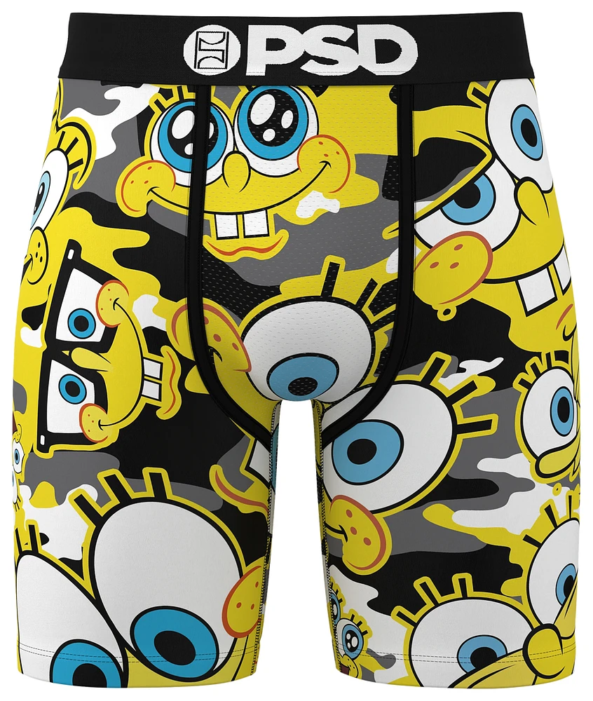 PSD Spongebob Camo Underwear  - Men's