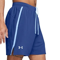 Under Armour Mens Under Armour Launch 7'' Shorts - Mens Horizon Blue/Tech Blue/Reflective Size S