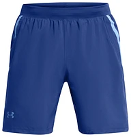 Under Armour Mens Under Armour Launch 7'' Shorts - Mens Horizon Blue/Tech Blue/Reflective Size S