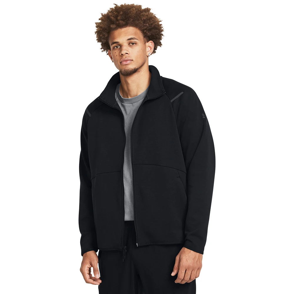 Under Armour Mens Under Armour Unstoppable Fleece Track Jacket