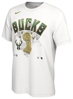 Nike Mens Bucks Locker Room Champ T-Shirt - White/Green