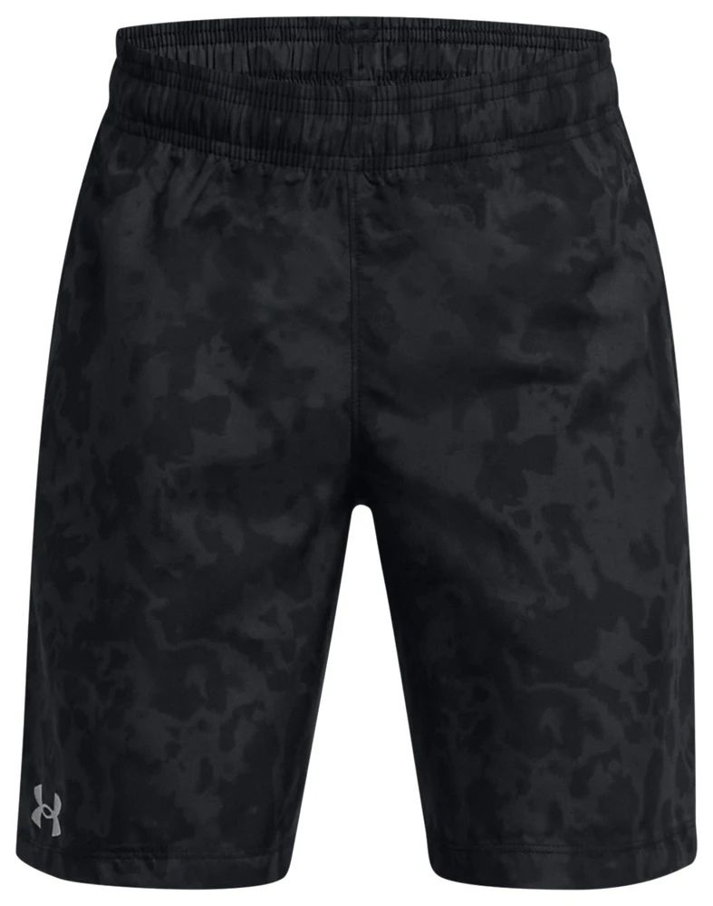 Under Armour Woven Printed Shorts  - Boys' Grade School