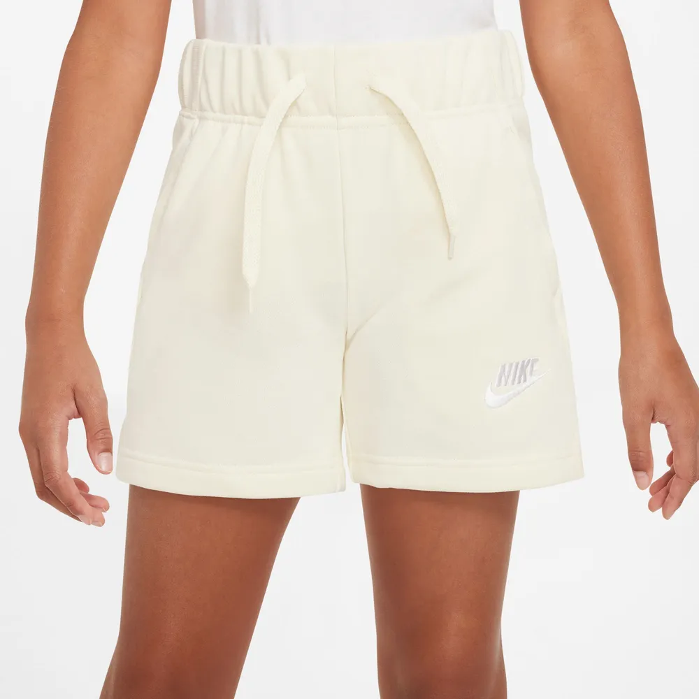 Nike NSW Club FT 5" Shorts  - Girls' Grade School