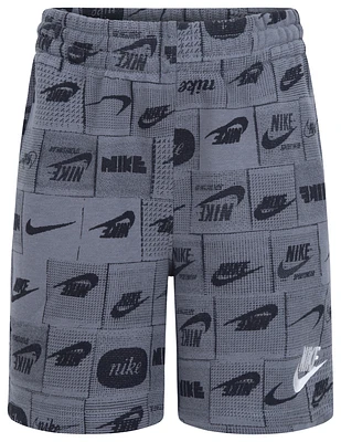 Nike Club AOP Seasonal Shorts  - Boys' Preschool