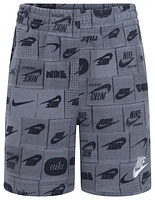 Nike Club AOP Seasonal Shorts  - Boys' Preschool