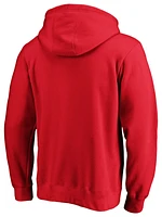 Fanatics Mens Rockies Official Logo Pullover Hoodie - Red