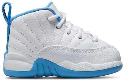 Jordan Boys Retro 12 - Boys' Toddler Basketball Shoes White/University Blue