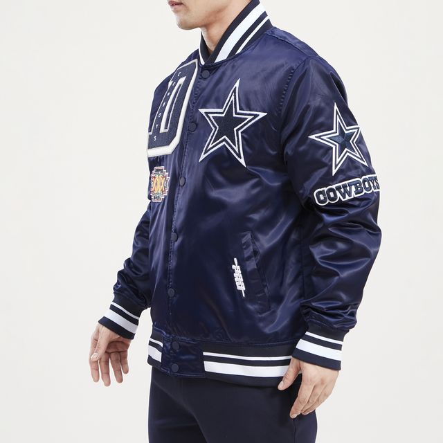 Dallas Cowboys Pro Standard Mash Up Logo Varsity Jacket