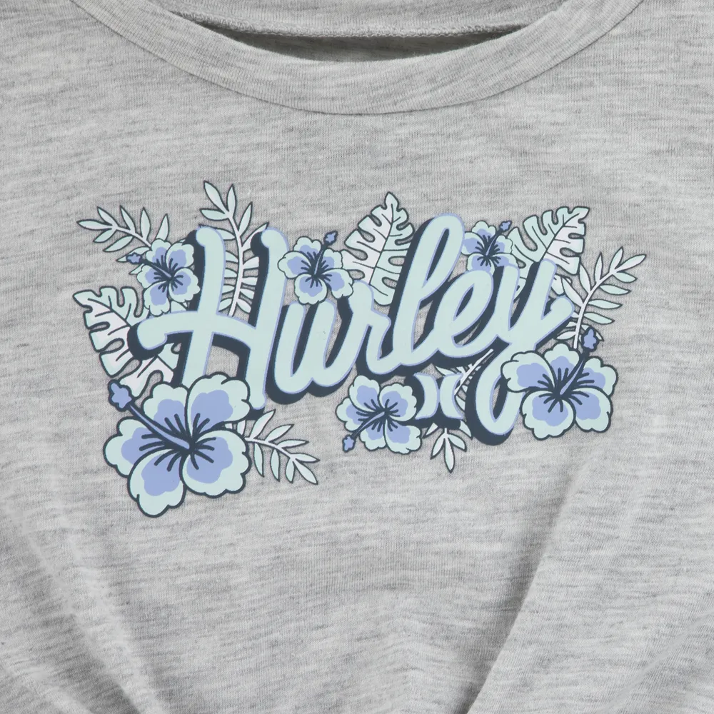 Hurley Ensemble de 2 pièces avec t-shirt et short - Filles, nouveau-né