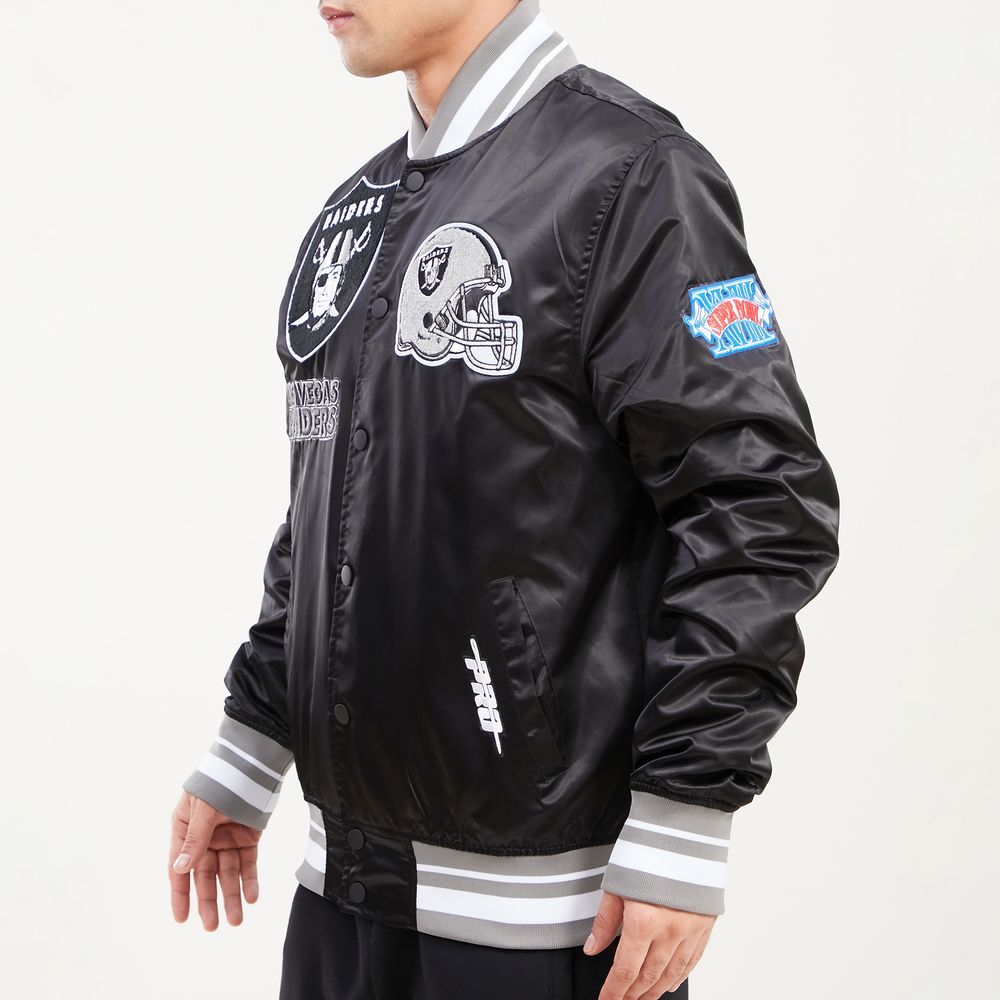 NFL Raiders Mash Up Black Jacket