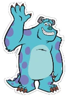 Crocs Paquet de 5 breloques Monsters Inc. - Jeunesse