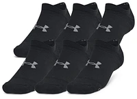 Under Armour Mens Under Armour Essential Cushion 6 Pack No Show Socks