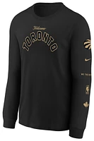 Nike Raptors City Edition Airmax 90 Long Sleeve  - Boys' Grade School