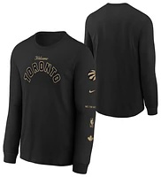 Nike Raptors City Edition Airmax 90 Long Sleeve  - Boys' Grade School