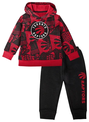 Outerstuff Raptors Drop Set Fleece Hoodie  - Boys' Toddler