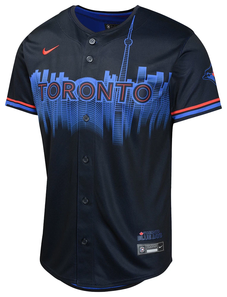 Outerstuff Jersey Blue Jays Limited City Connect Blank - Garçons, Scolaire