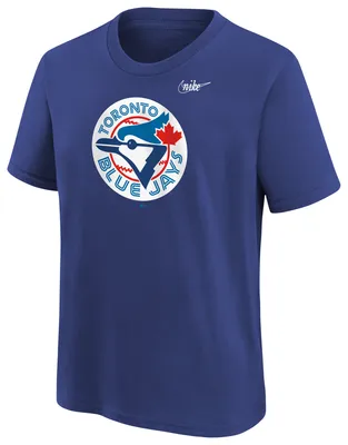 Outerstuff Blue Jays Cooperstown Logo Short Sleeve T-Shirt  - Boys' Grade School