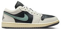 Jordan Womens Jordan AJ 1 Low - Womens Basketball Shoes Anthracite/Jade Size 08.5