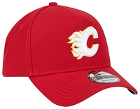 New Era Calgary Flames New Era Flames 9Forty A-Frame Primary Cap - Adult Red