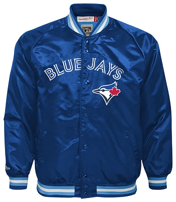 Mitchell & Ness Blue Jays Lightweight Satin Jacket  - Boys' Grade School