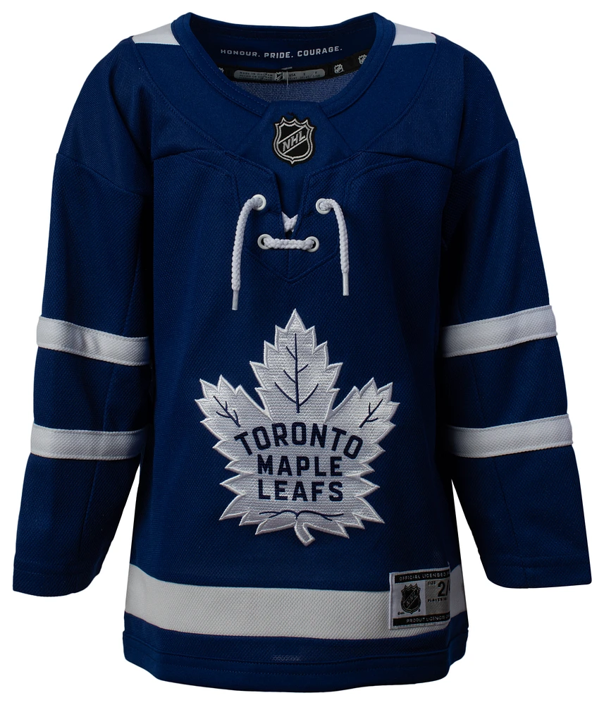 Outerstuff Maillot à domicile Maple Leafs Premier - Garçons, bambin