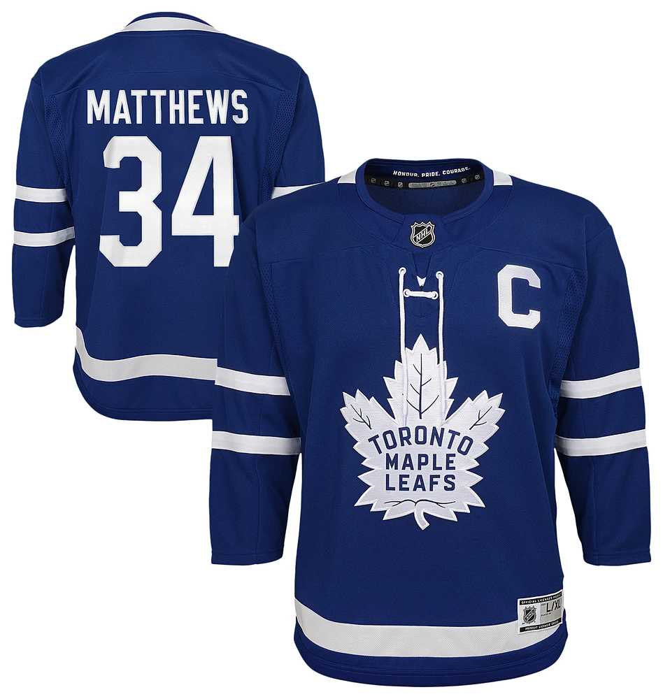 Outerstuff Maillot à domicile Maple Leafs Premier Matthews - Garçons, bambin