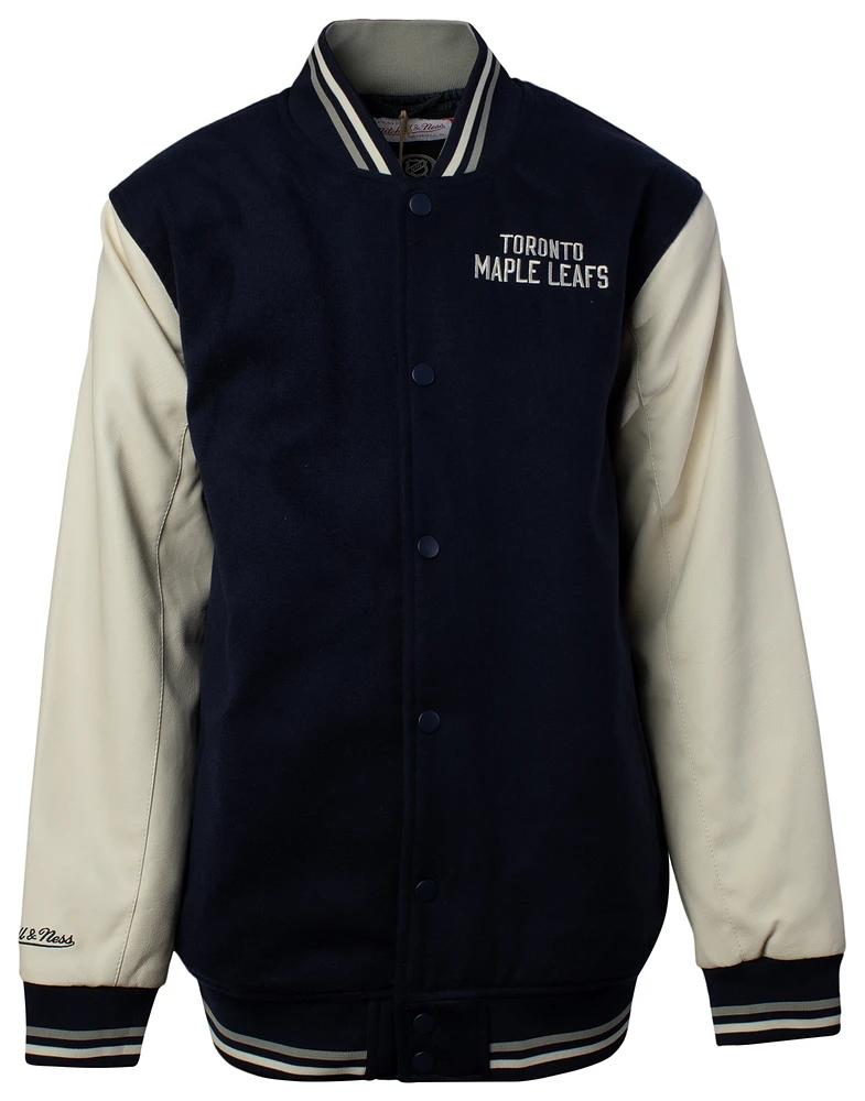 Mitchell & Ness Maple Leafs Varsity Team Jacket  - Boys' Grade School