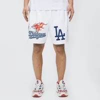 Pro Standard Dodgers Chrome Woven Shorts - Men's