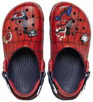 Crocs Boys Team Spider-Man All-Terrain Clogs - Boys' Grade School Shoes Navy/Red